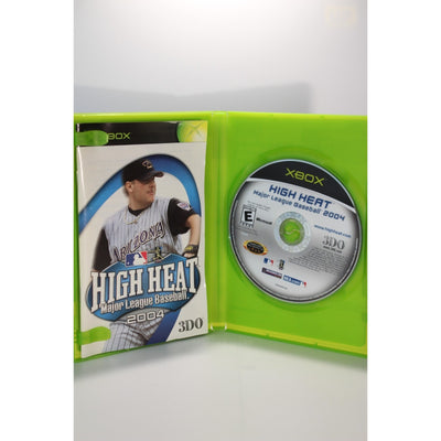 High Heat MLB 2004 Xbox Tested Video Game Used Baseball Sports Game