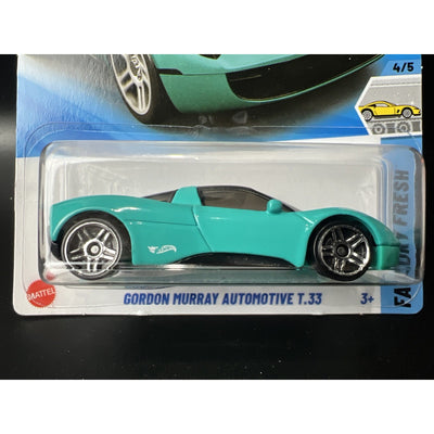 Hot Wheels Gordon Murray Automotive T.33 #90/250 Factory Fresh New Blue