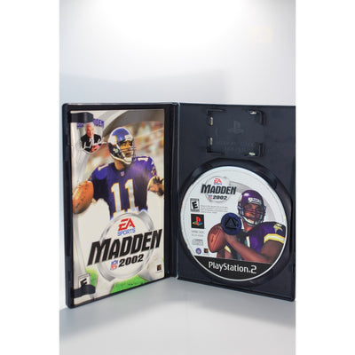 Madden NFL 2002 PlayStation 2 PS2 Tested Video Game Used Football Sports Game