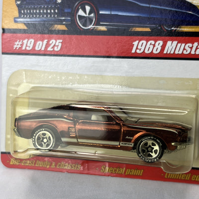 Hot Wheels Classics Series 1 #19 Brown 1968 Ford Mustang Fastback Rare Color