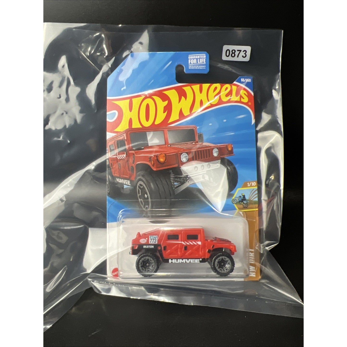Hot Wheels 2024 Humvee HW Dirt 1/10 Red Off-Road SUV 55 Diecast 1:64