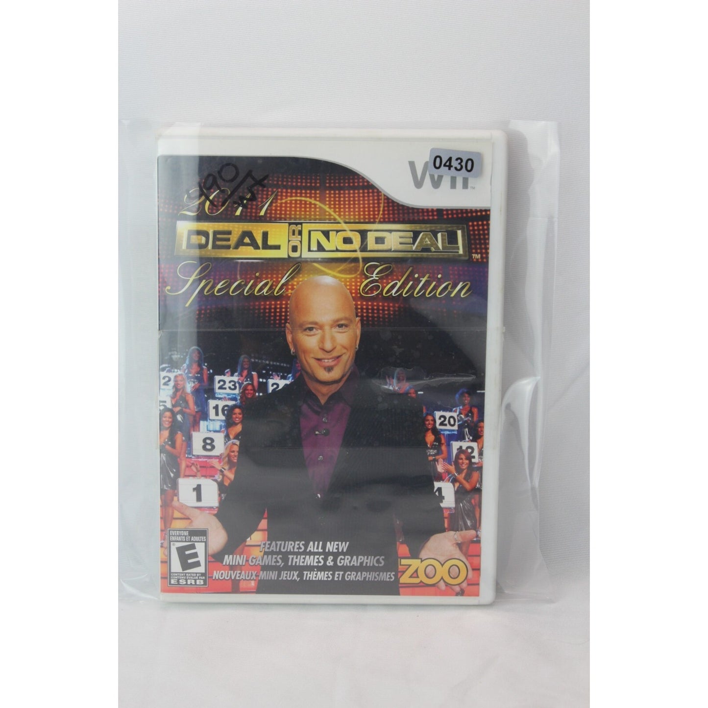 Deal or No Deal Special Edition Nintendo Wii Tested Video Game Used