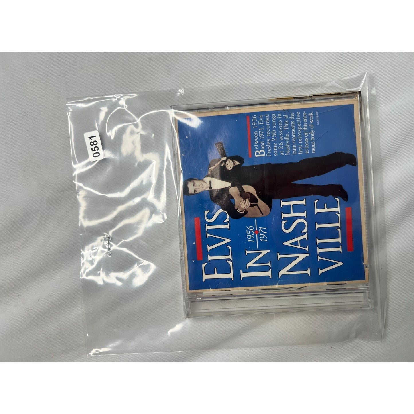 Elvis Presley Elvis In Nashville 1956–1971 Audio CD-ROM 1988 Used