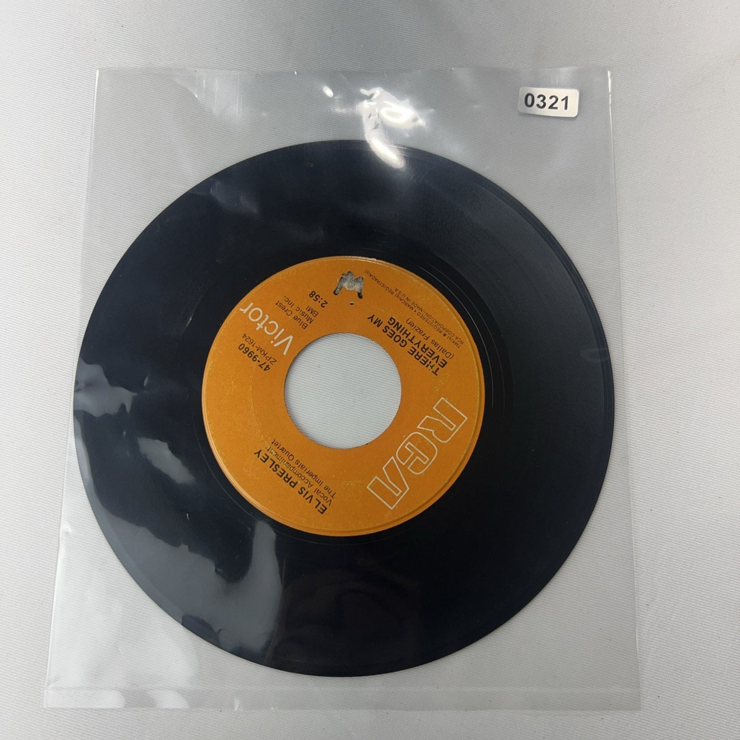 Elvis Presley I Really Don't Want To Know, RCA Victor 47-9960, Rock 45, 1971