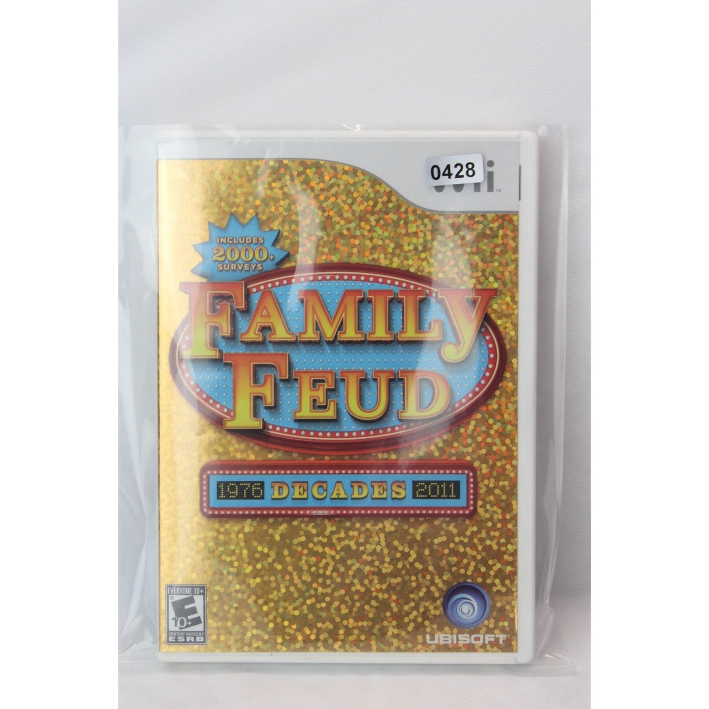 Family Feud Decades Nintendo Wii Tested Video Game Used
