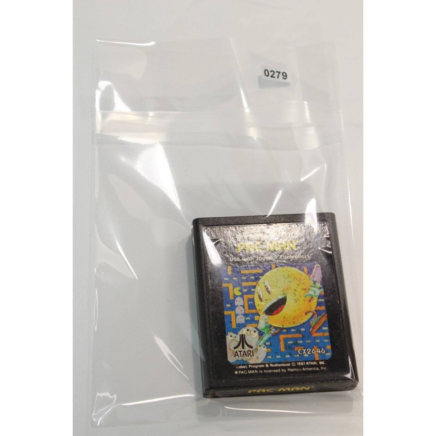 Pac-Man Atari 2600 CX2646 Tested Video Game Used Classic Arcade A26 Cartridge