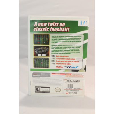 Championship Foosball Nintendo Wii Tested Video Game Used