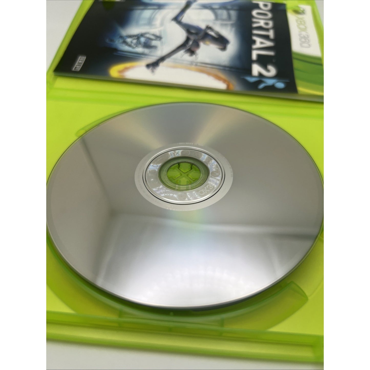 Portal 2 Microsoft Xbox 360 Video Game with Manual And Case Used