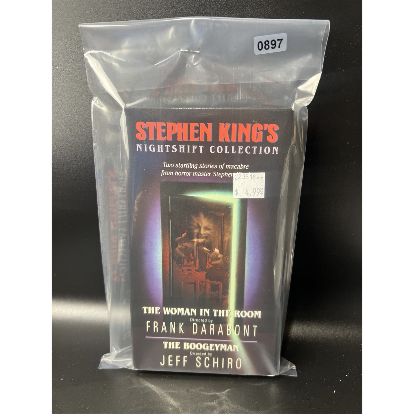 Stephen Kings Nightshift Collection The Woman in the Room The Boogeyman VHS