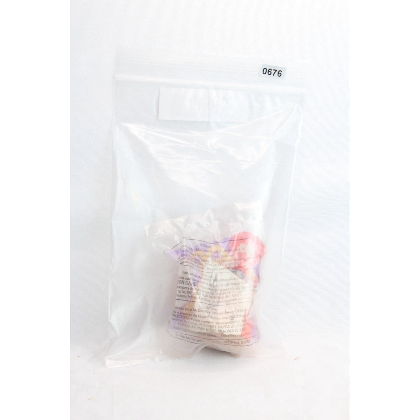 Disney Sleeping Beauty Flora Figure Brand New Sealed McDonald’s Happy Meal Toy 4