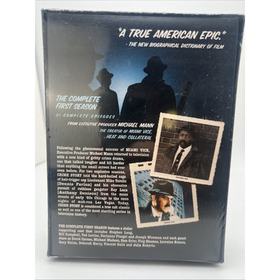 Crime Story Season One DVD Complete Sealed Set Farina Dennis Denison Anthony Jo