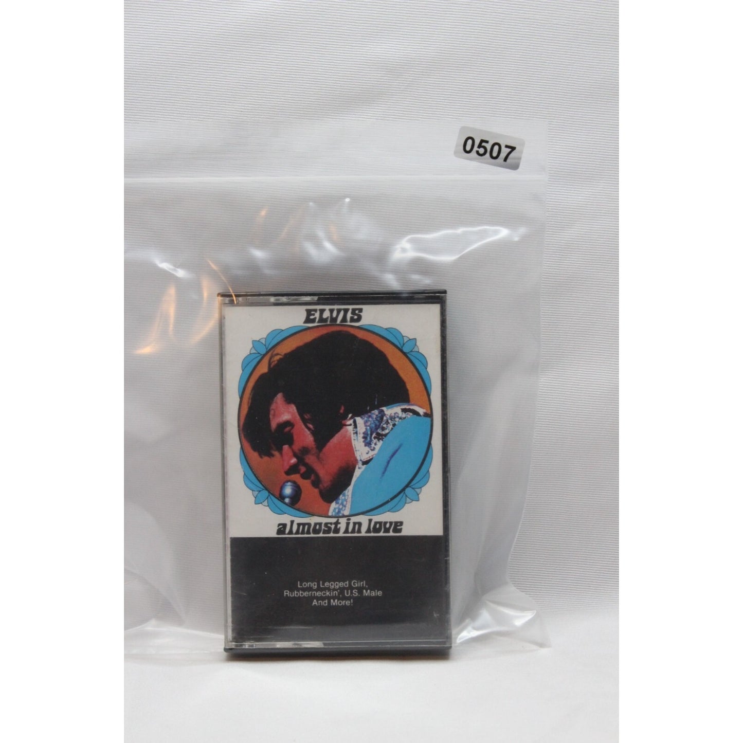 Elvis Almost In Love Cassette Tape Tested Music Used