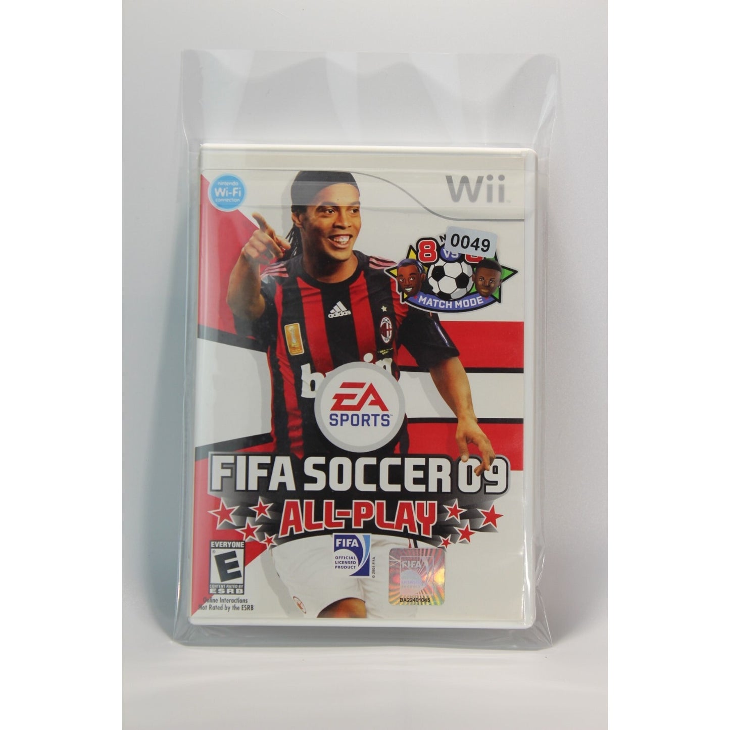 FIFA Soccer 09 All-Play Nintendo Wii Tested Video Game Used Football Sports Game