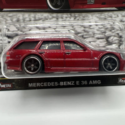 Hot Wheels Premium 2025 Car Culture Fast Wagons 4/5 Red Mercedes-Benz E 36 AMG