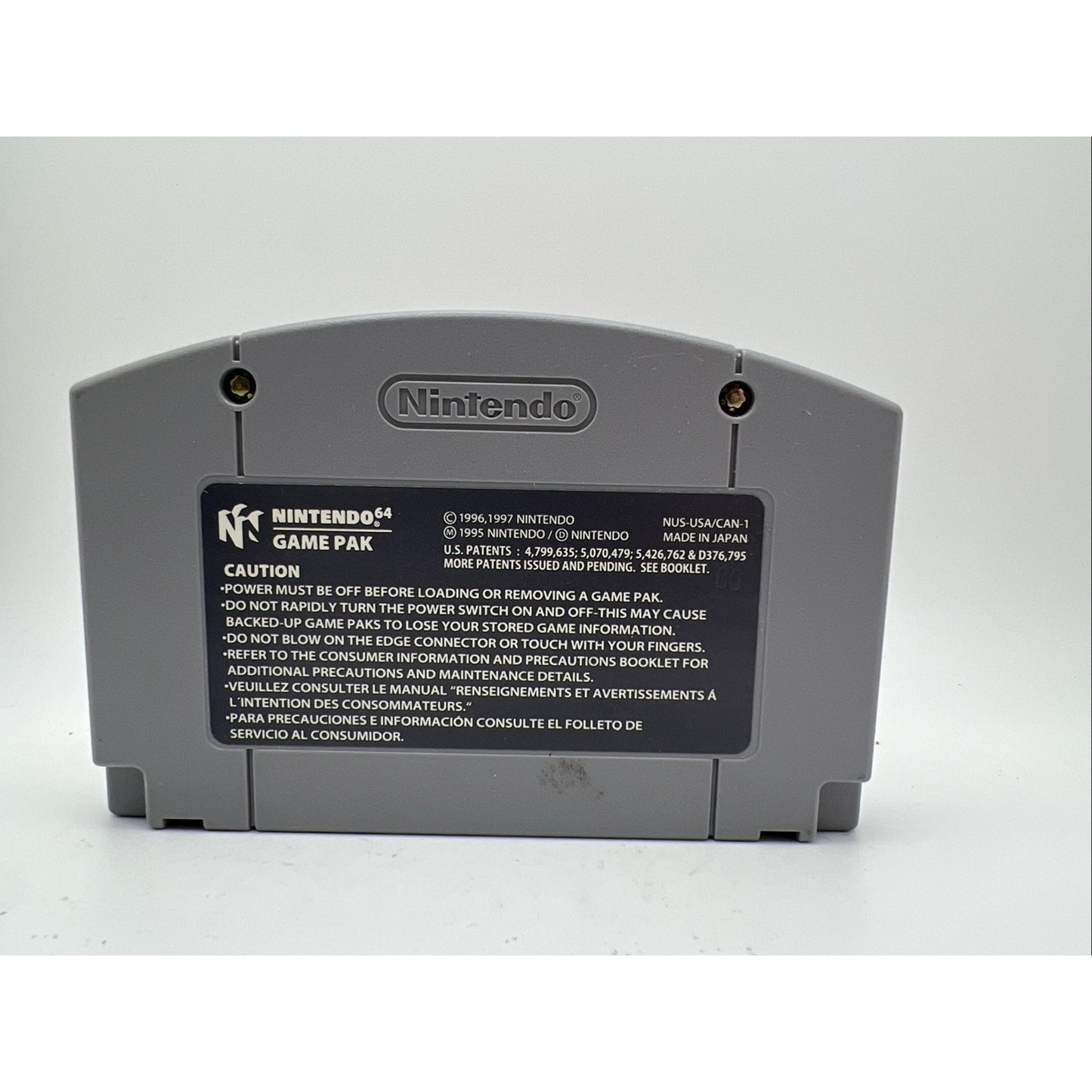 NASCAR 99 (Nintendo 64, 1998) Tested Authentic Cartridge Only Original Game N64