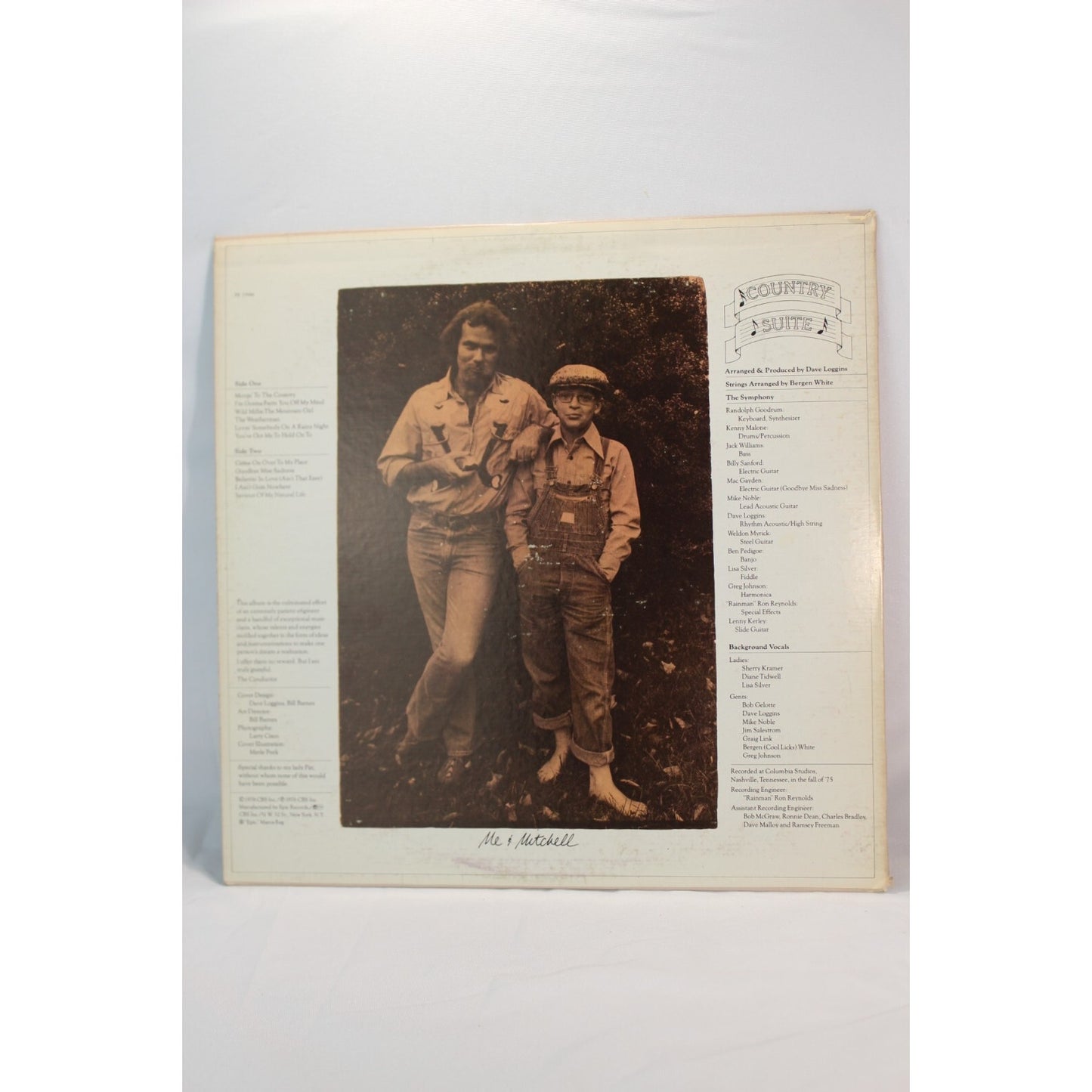 Dave Loggins Country Suite Record Audio Tested Video Music Album Used