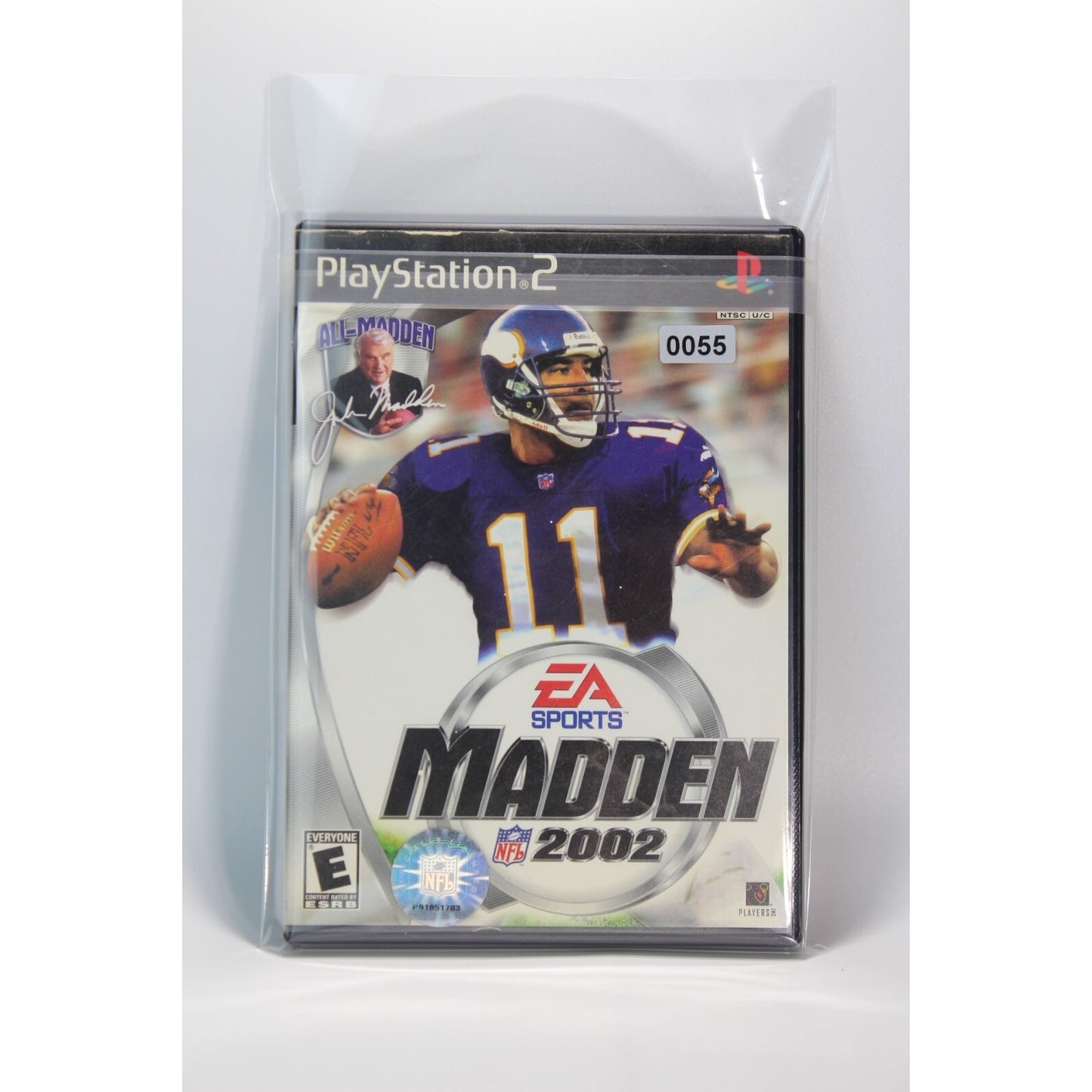 Madden NFL 2002 PlayStation 2 PS2 Tested Video Game Used Football Sports Game