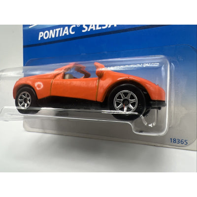 Hot Wheels Pontiac Salsa Collector #596 Orange Super Car Diecast Model