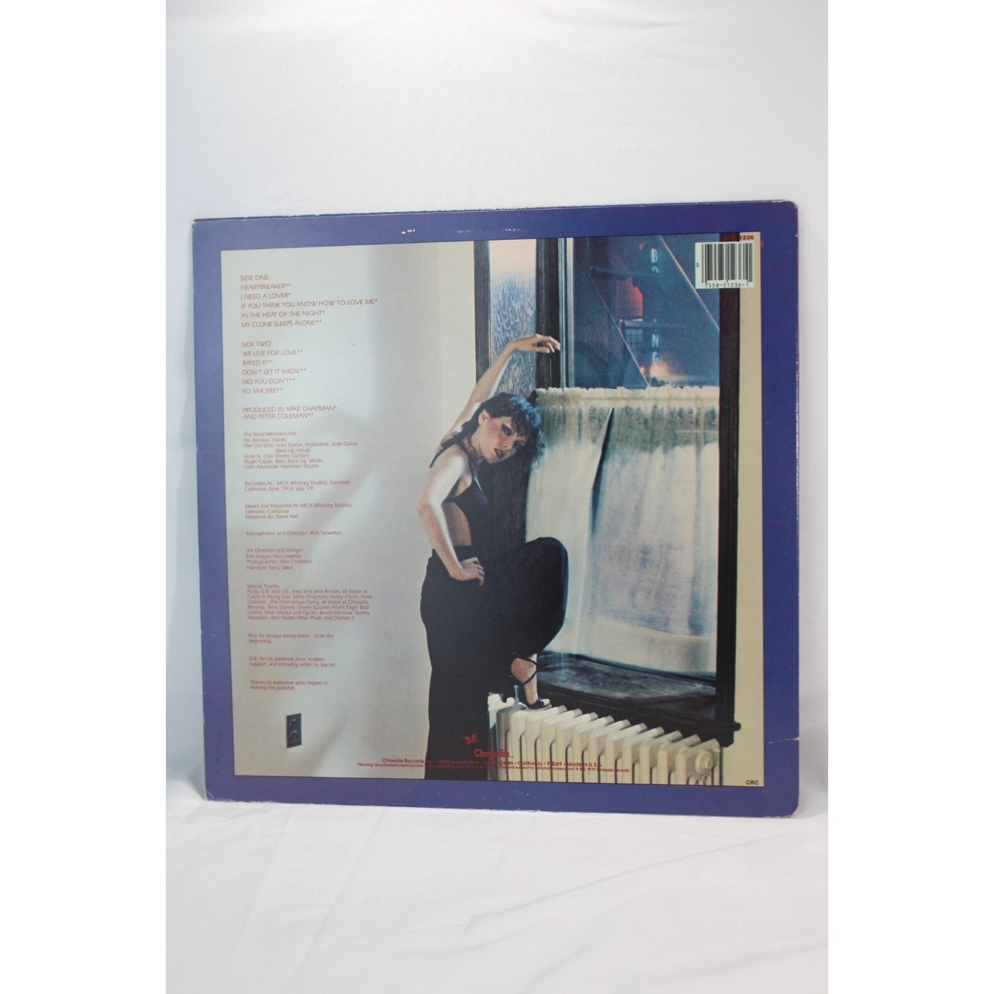 Pat Benatar In the Heat of the Night Record Audio Tested Video Music Album Used