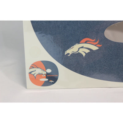 Denver Broncos Game Day Face Temporary Tattoo NFL Football Fan Peel Off Tattoos