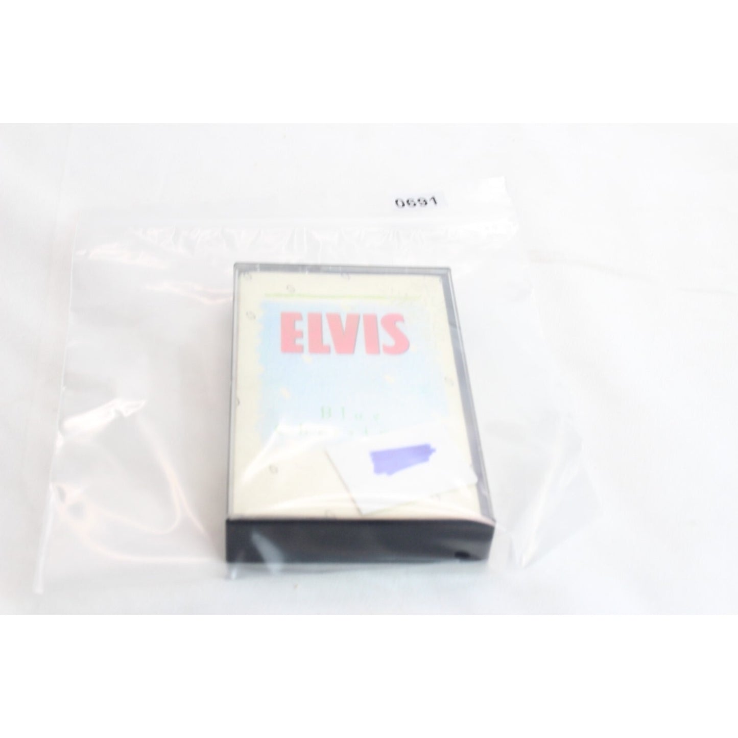Elvis Presley Blue Christmas Cassette Tape Tested Used