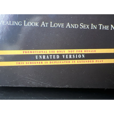 LOVE MATTERS VHS Unrated Version Demo Promotional Use Only Rare 90's Erotic