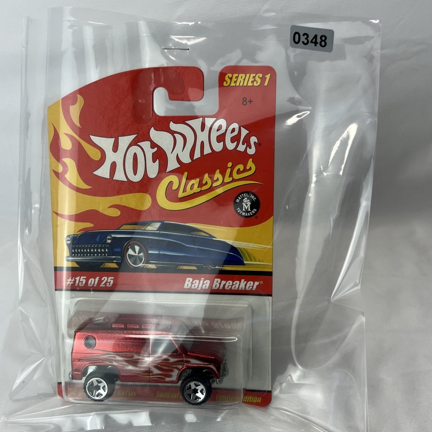 2004 Hot Wheels Classics Series 1 #15/25 Baja Breaker Van Truck Red Die Cast