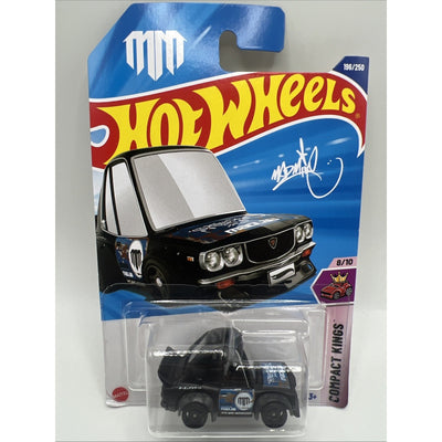 2025 Hot Wheels Mazda RX-3 Tooned Black Compact Kings Mainline