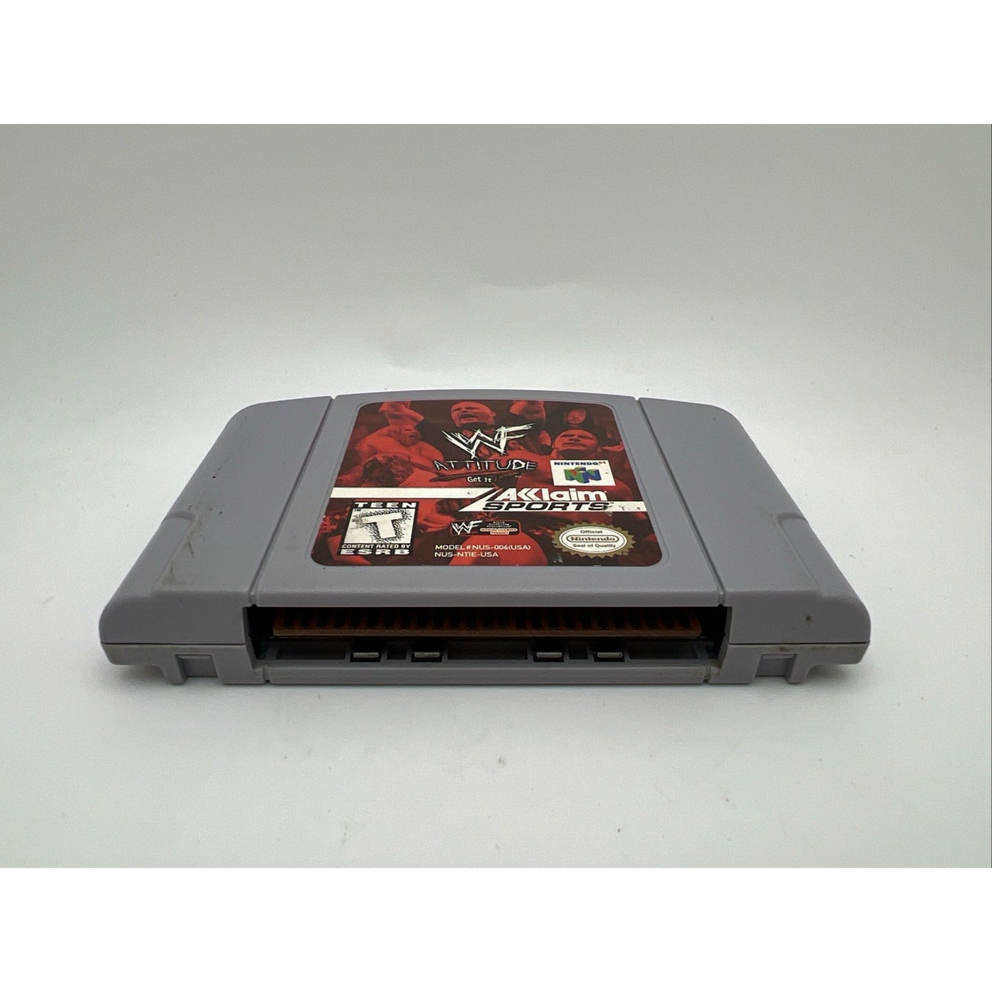 WWF Attitude ( Nintendo 64, 1997) N64 Authentic Retro Wrestling Game NWO WWE