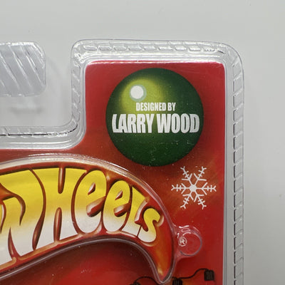 Hot Wheels 2004 Holiday Rods Series White Green 1967 Dodge Charger 67 Larry Wood