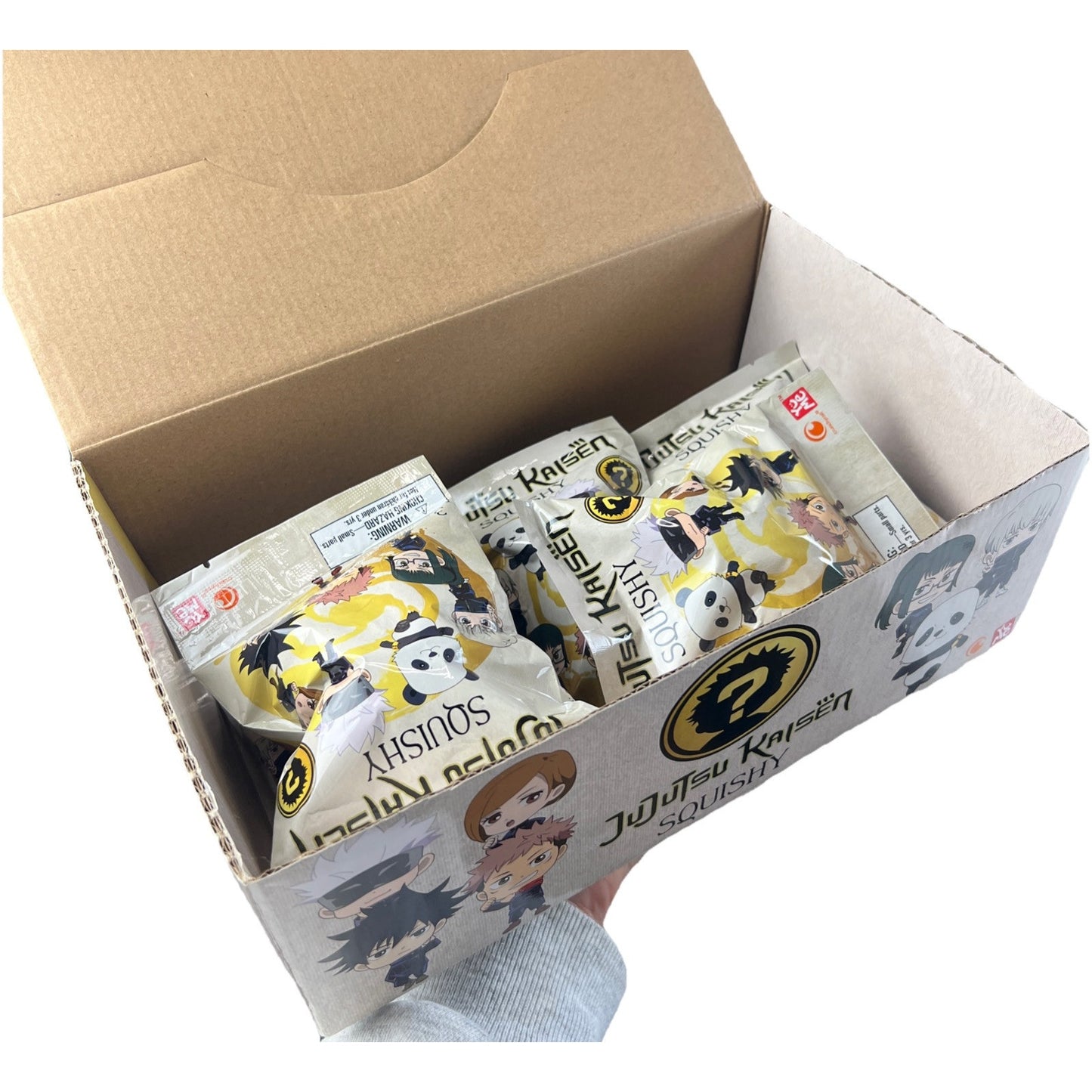 5x Jujutsu Kaisen Squishy - Anime Blind Bag Assorted Brand New With Box