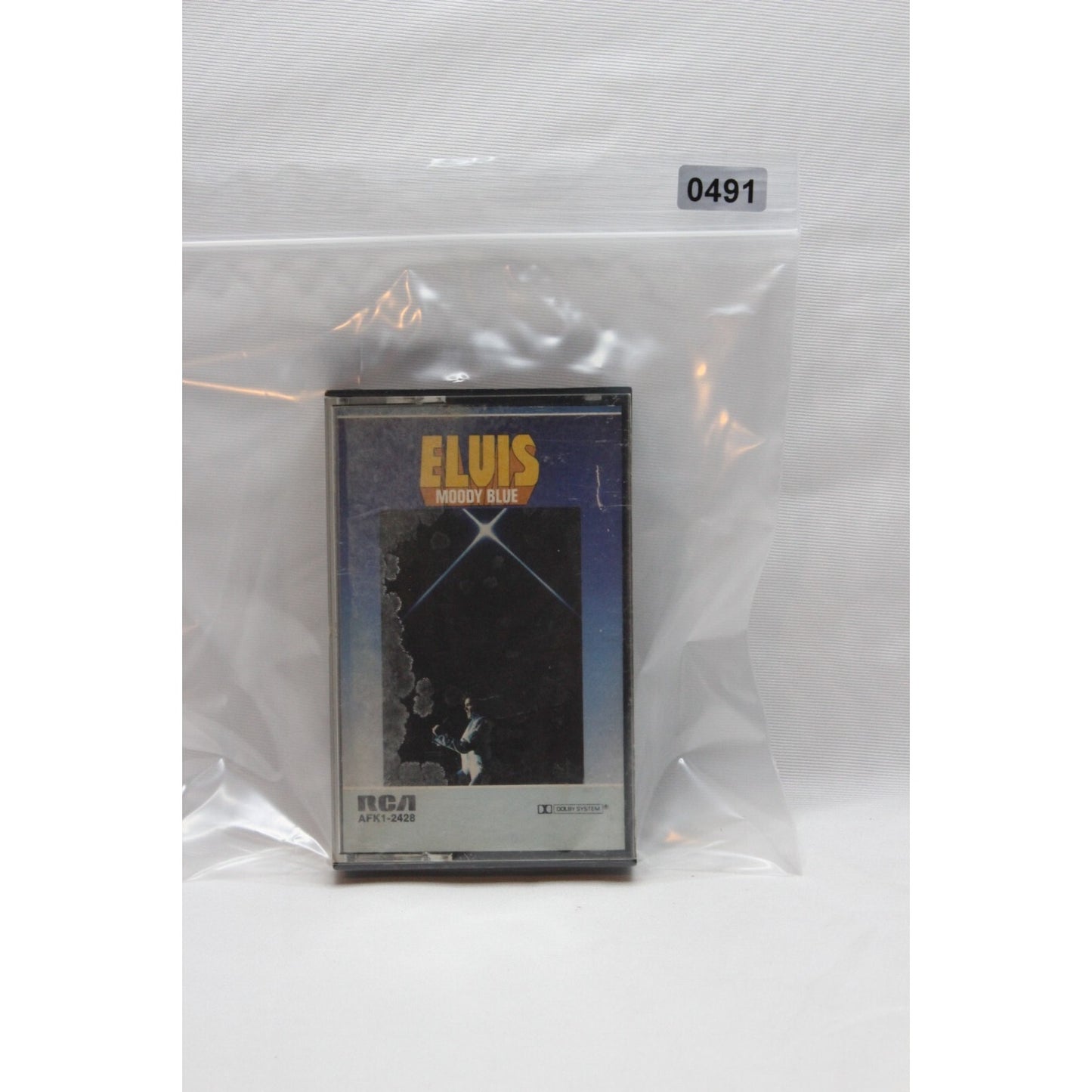 Elvis Presley Moody Blue Cassette Tape Tested Music Used