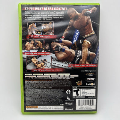 UFC 2009 Undisputed Microsoft Xbox 360 Complete With Manual And Case Used