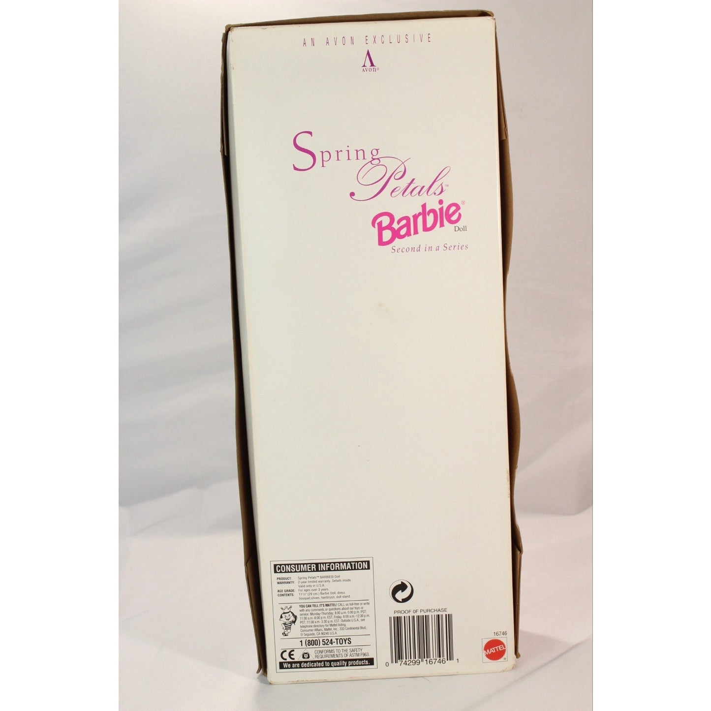 Spring Petals Barbie 1996 Vintage Doll New In Box