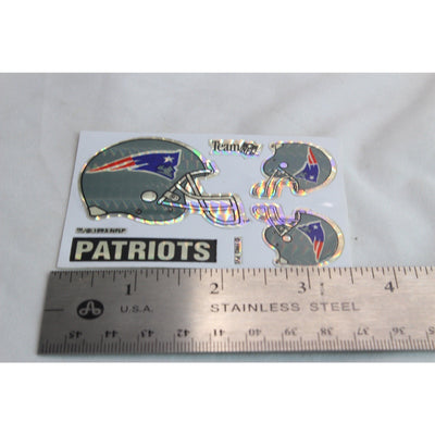 Vintage Prism Sticker 1993 NFL Vending Machine New England Patriots Football