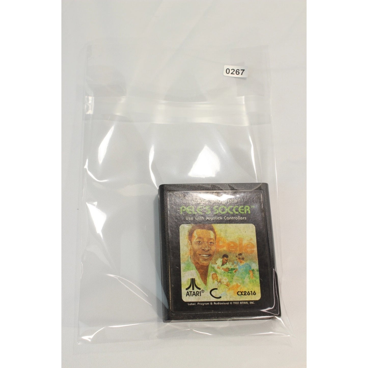 Pele's Soccer Atari 2600 Tested Video Game Used Classic Retro Sports Game