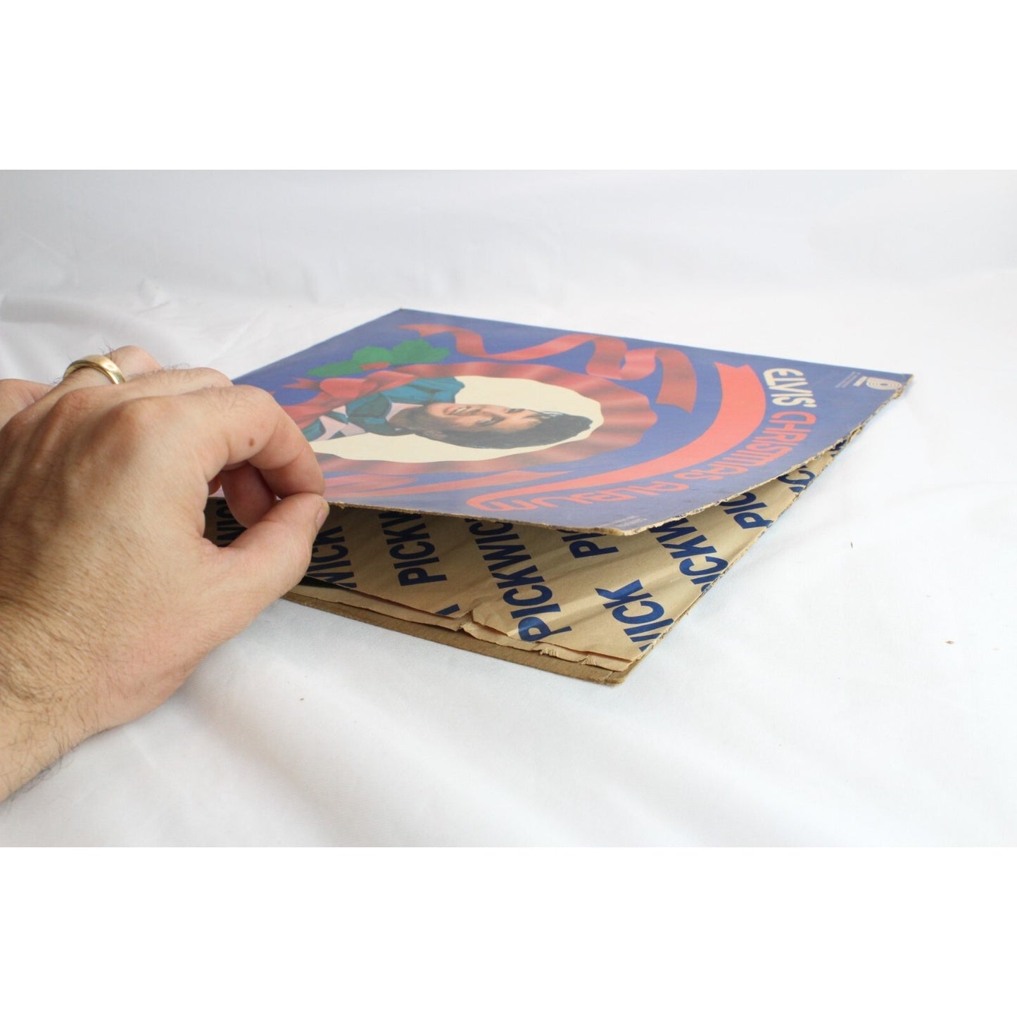 Elvis Presley Elvis Christmas Album Vinyl Record Tested Used