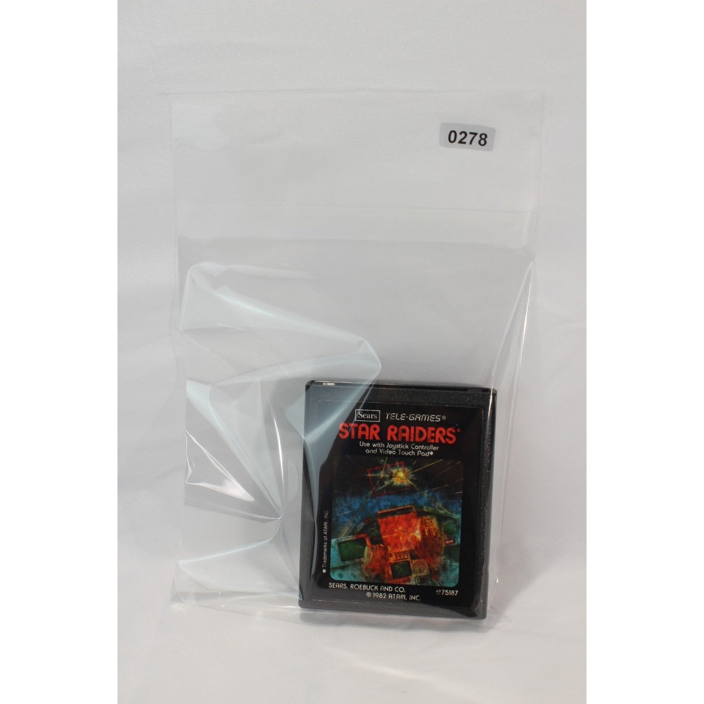 Star Raiders Atari 2600 Sears Tested Video Game Classic Space A26 Cartridge