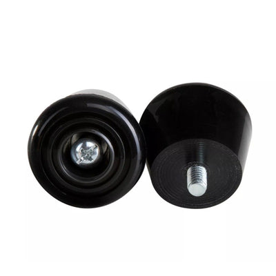 C7skates Quad Roller Skate Toe Stoppers Adults Black Color Wheels 47x35mm PU 82A