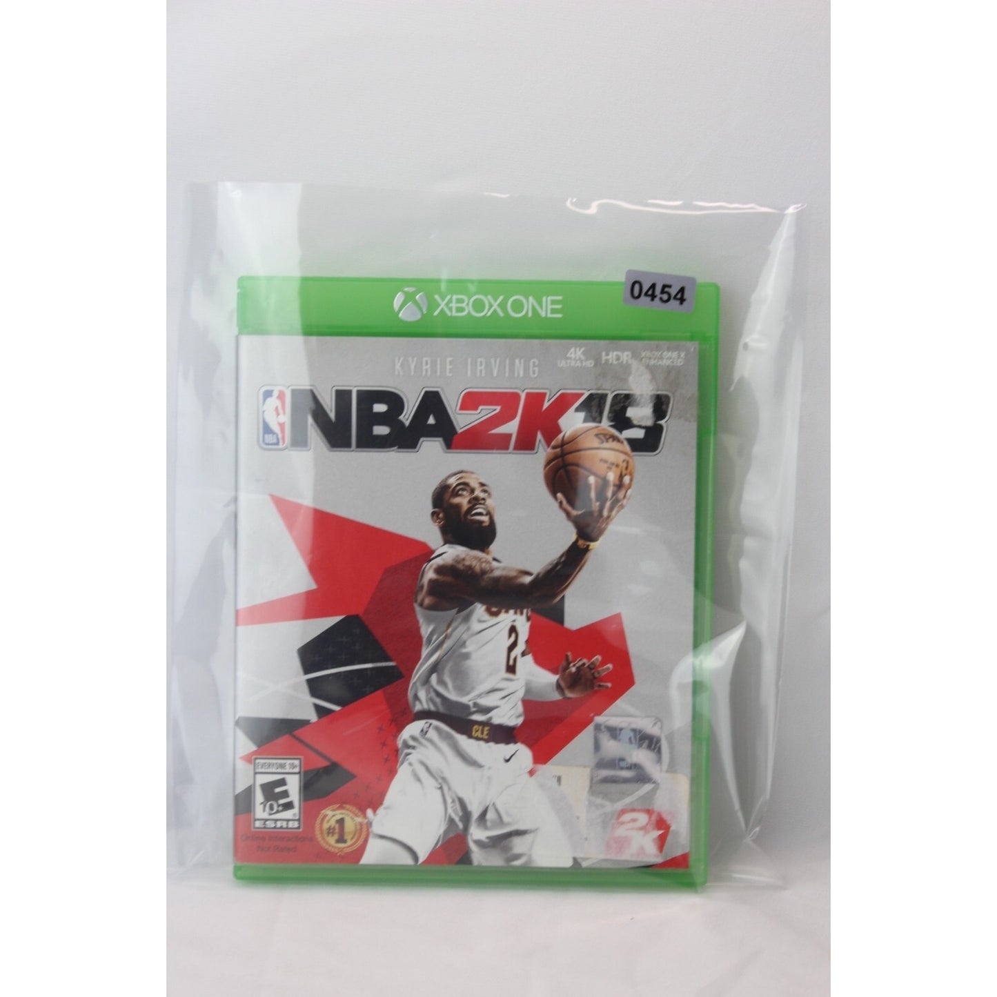NBA 2K18 Kyrie Irving Xbox One Tested Video Game Used