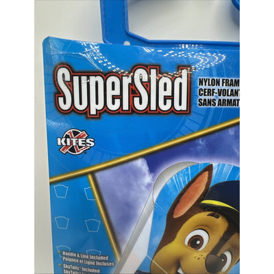 Paw Patrol Kite Chase Brand New 32 Inch Nylon Frameless with Handle & Line