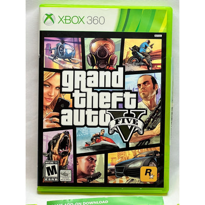 Grand Theft Auto V Xbox 360 GTA 5 Tested Video Game Used