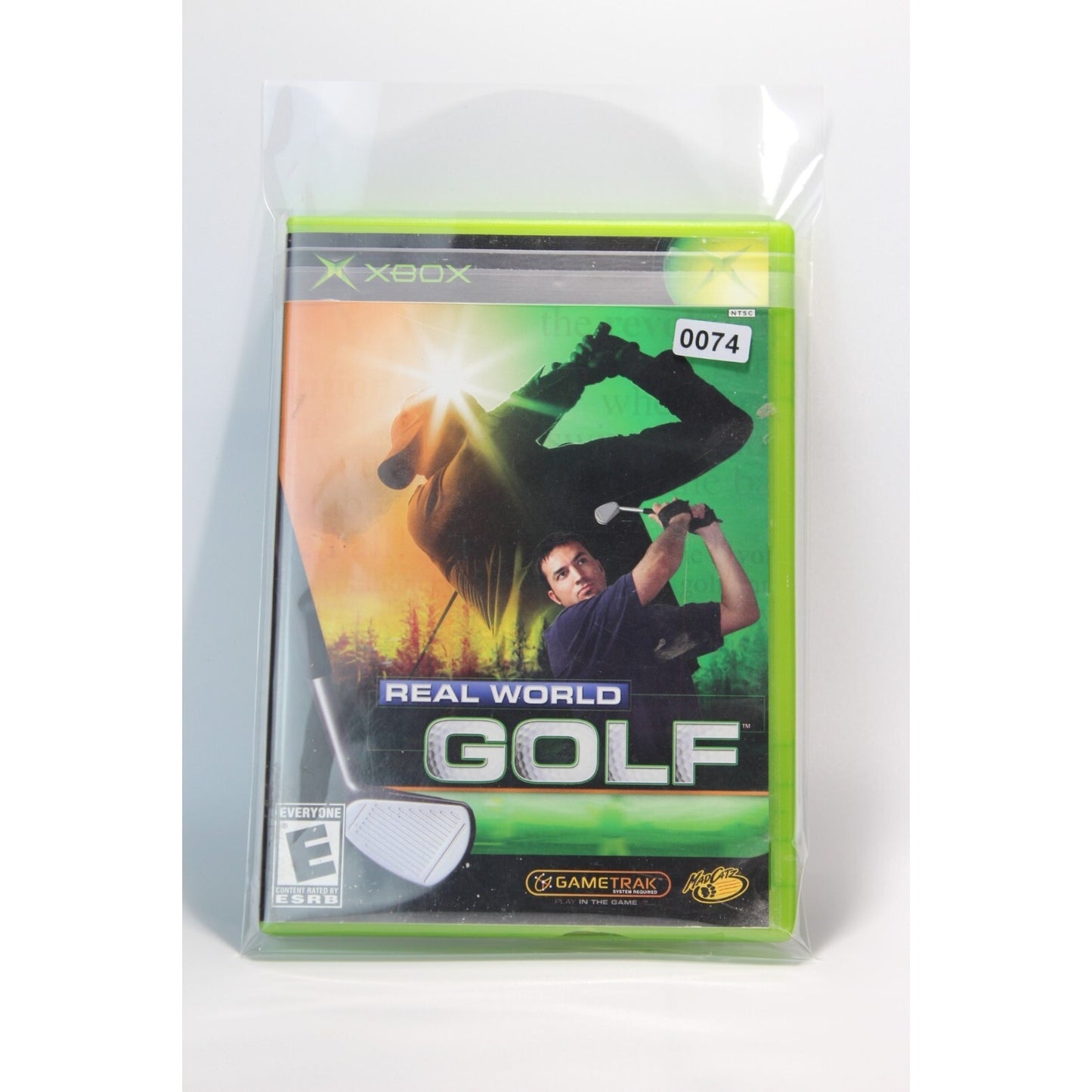 Real World Golf Xbox Tested Video Game Used Sports Golf Game