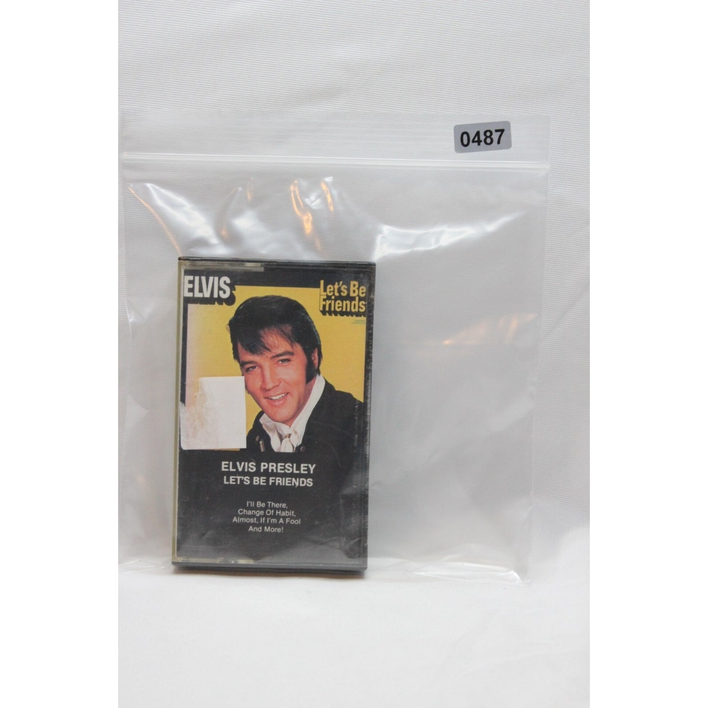 Elvis Presley Let's Be Friends Cassette Tape Tested Music Used