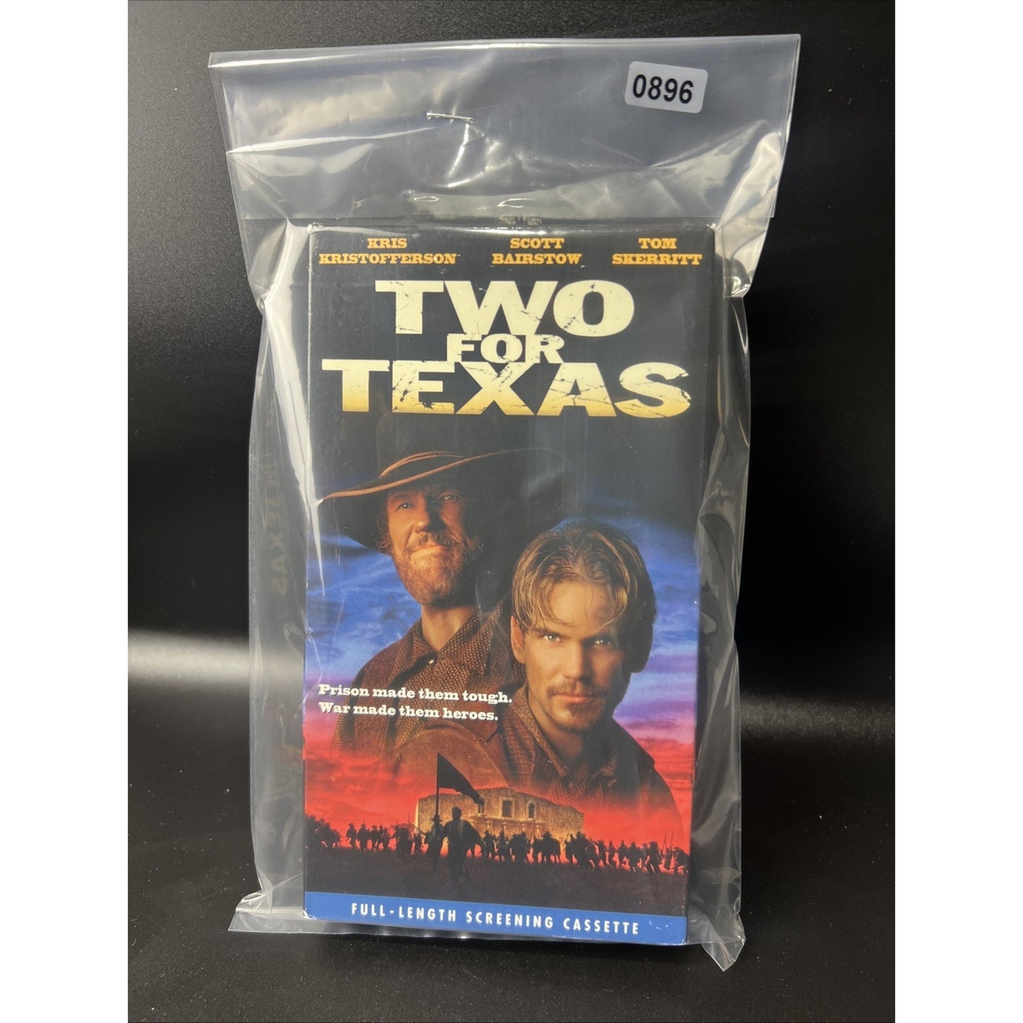 Two For Texas (VHS, 1997) Full Length Screening Screener Copy Promo Rare Tape