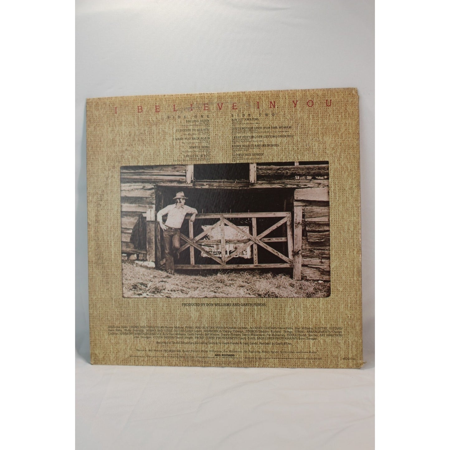 Don Williams I Believe In You Record Audio Tested Video Music Album Used