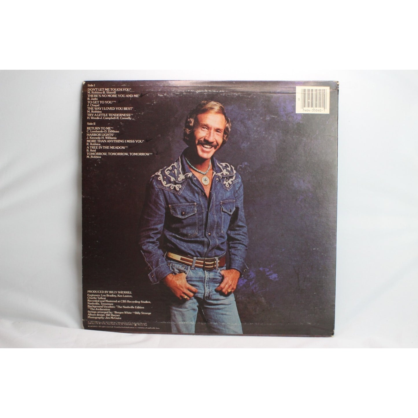 Marty Robbins – Don't Let Me Touch You LP Vinyl Record Used