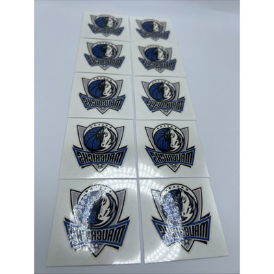 Dallas Mavericks NBA Basketball 10 Count Temporary Tattoos Game Party Team