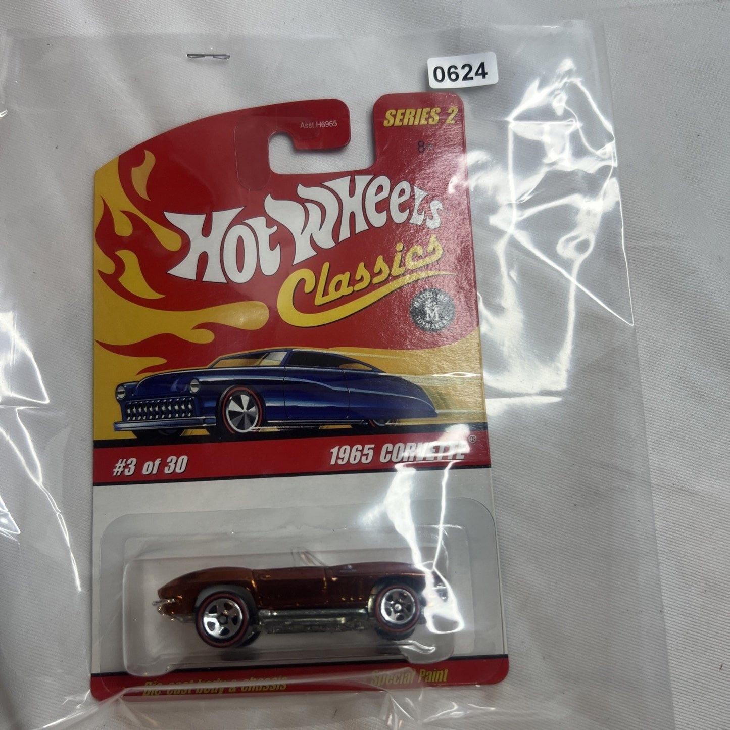 2005 Hot Wheels Classics Series 2 3/30 1965 Corvette Brown