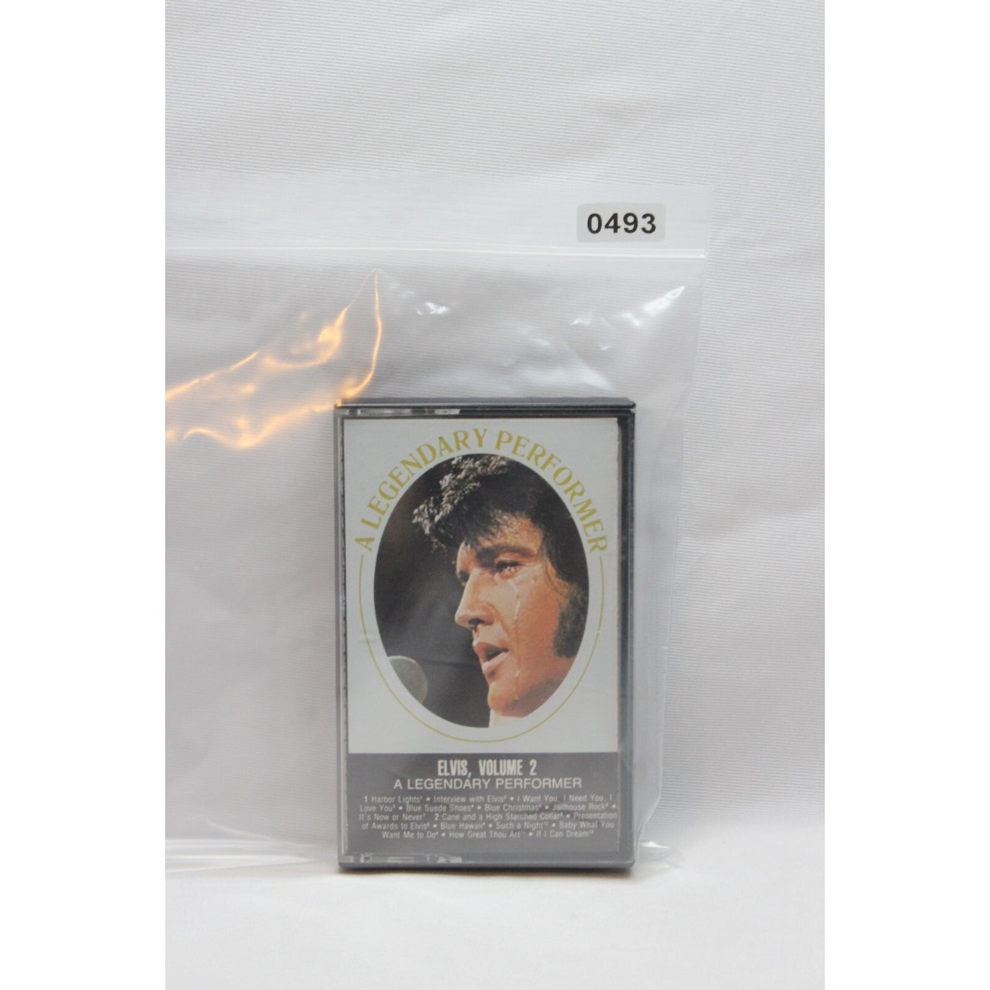 Elvis A Legendary Performer Vol 2 Cassette Tape Tested Music Used